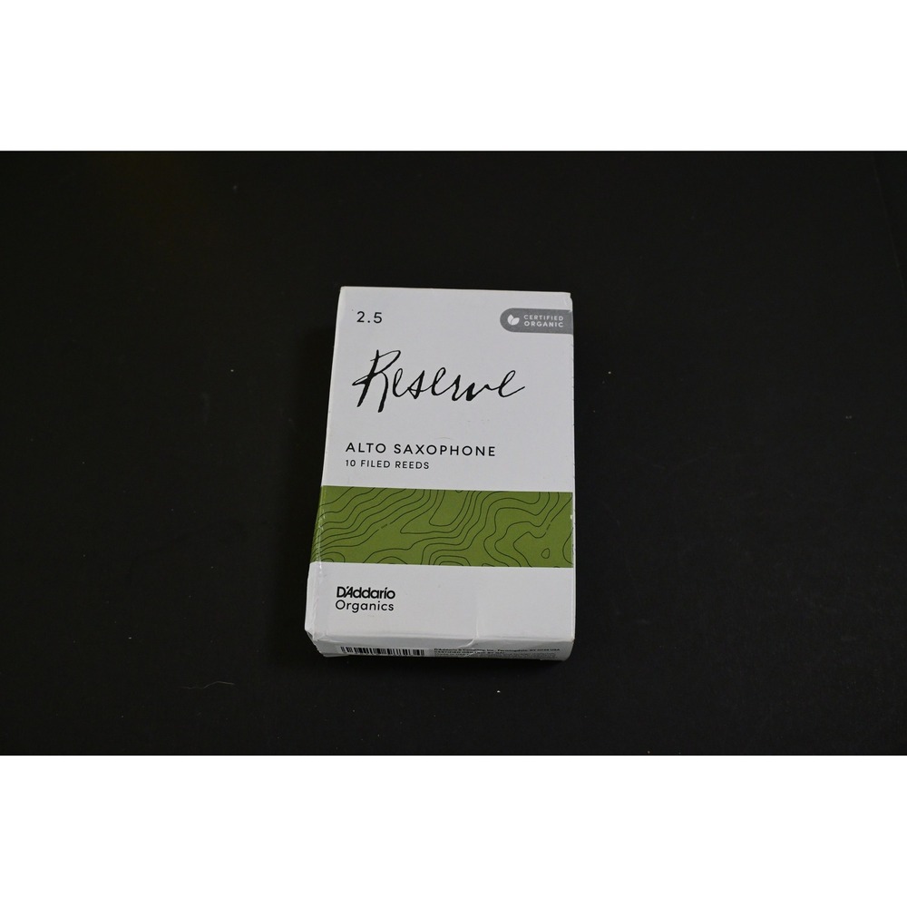 D'Addario Reserve Alto Saxophone Reeds 2.5 New